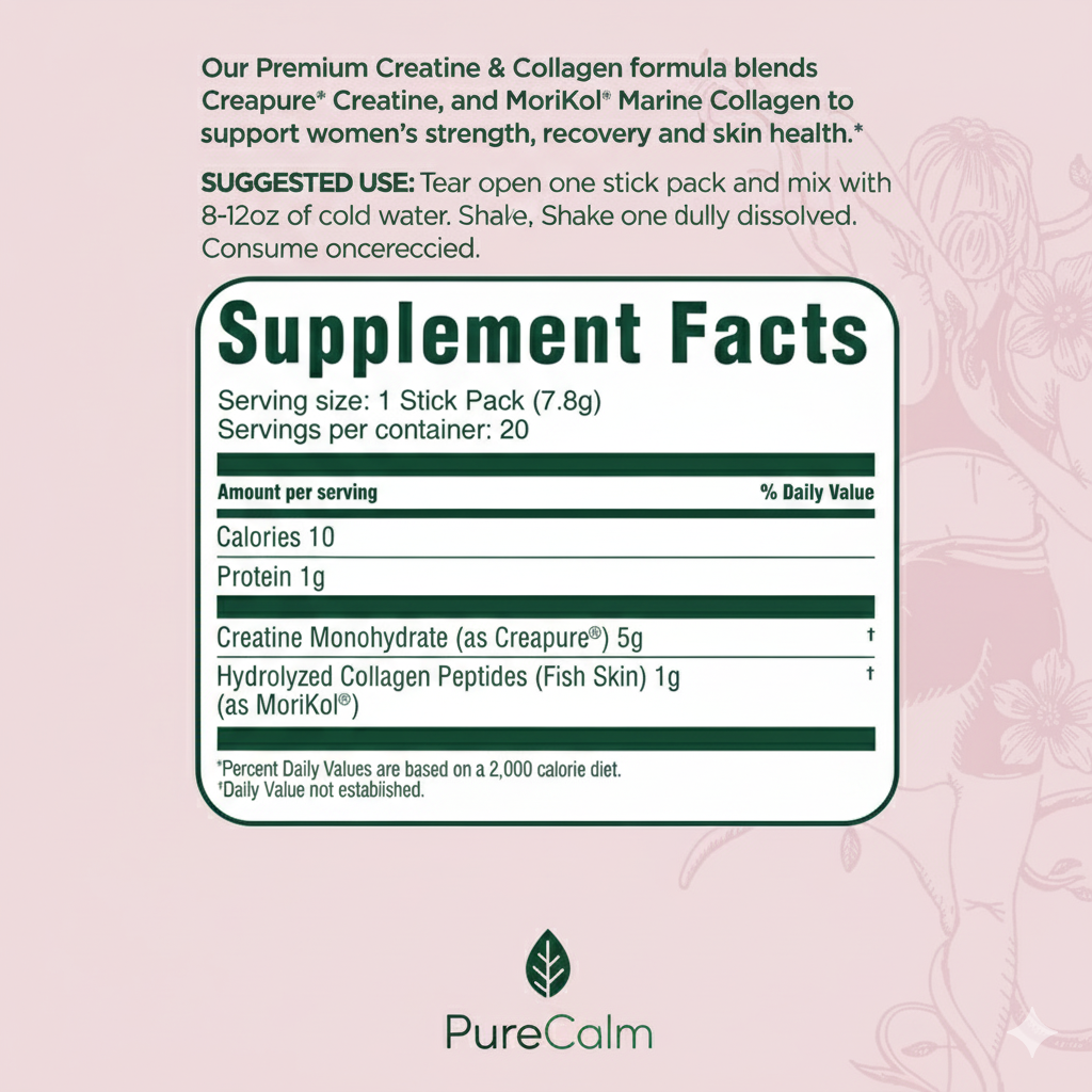 The Collagen + Creatine Solution 30 Day Supply
